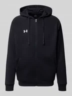 Kurtki męskie - Bluza rozpinana z kieszenią kangurką - miniaturka - grafika 1