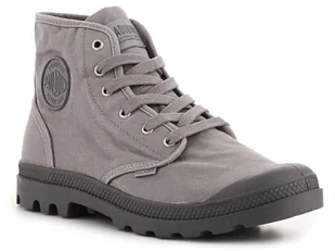 Palladium Pampa High Hi 02352-071-M Gray Flannel - Półbuty męskie - miniaturka - grafika 1