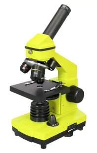 Mikroskop Levenhuk Rainbow 2L PLUS Lime\Limonka - Mikroskopy i lupy - miniaturka - grafika 1