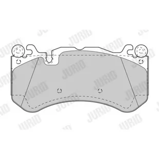 Klocki hamulcowe - komplet JURID 573425J - Klocki hamulcowe - miniaturka - grafika 1