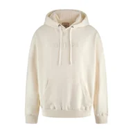 Bluzy męskie - Męska Bluza GUESS FINCH TERRY GUESS WASHED HOODY M4RQ33K9YI1-F0F8 – Beżowy - miniaturka - grafika 1