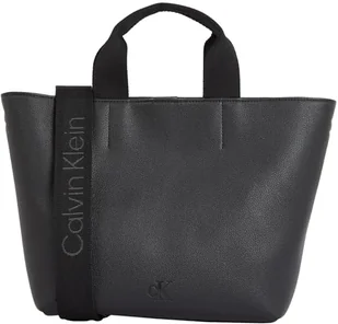 CK JEANS Damska ULTRALIGHT MINI TOTE LV04K3112G, czarna (Na Black), OS, Czarny Na Czarny, One Size - Torebki damskie - miniaturka - grafika 1