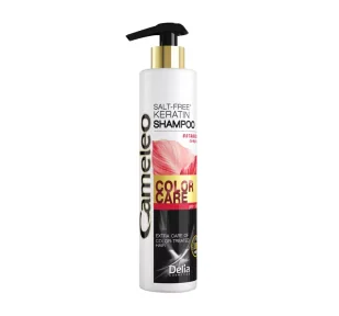 Delia COSMETICS CAMELEO SZAMPON KERATYNOWY DO WŁOSÓW FARBOWANYCH 250ml - Szampony do włosów - miniaturka - grafika 1