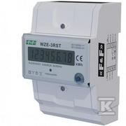 Liczniki energii elektrycznej - Trójfazowy licznik zużycia energii 80A, z funkcją RESET WZE-3RST - miniaturka - grafika 1