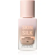 Podkłady do twarzy - MAKEUP REVOLUTION SKIN SILK SERUM FOUNDATION PIELĘGNUJĄCY PODKŁAD DO TWARZY F2 23ML - miniaturka - grafika 1