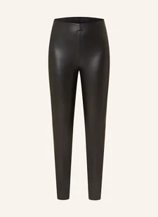 Wolford Legginsy Jo Z Mieszanki Materiałów schwarz - Legginsy - miniaturka - grafika 1