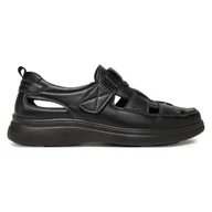 Sandały męskie - Sandały Lanetti MSS20518-03 - miniaturka - grafika 1