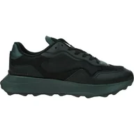 Buty sportowe męskie - Buty Tommy Hilfiger Runner Mix Material M EM0EM01259BDS czarne - miniaturka - grafika 1