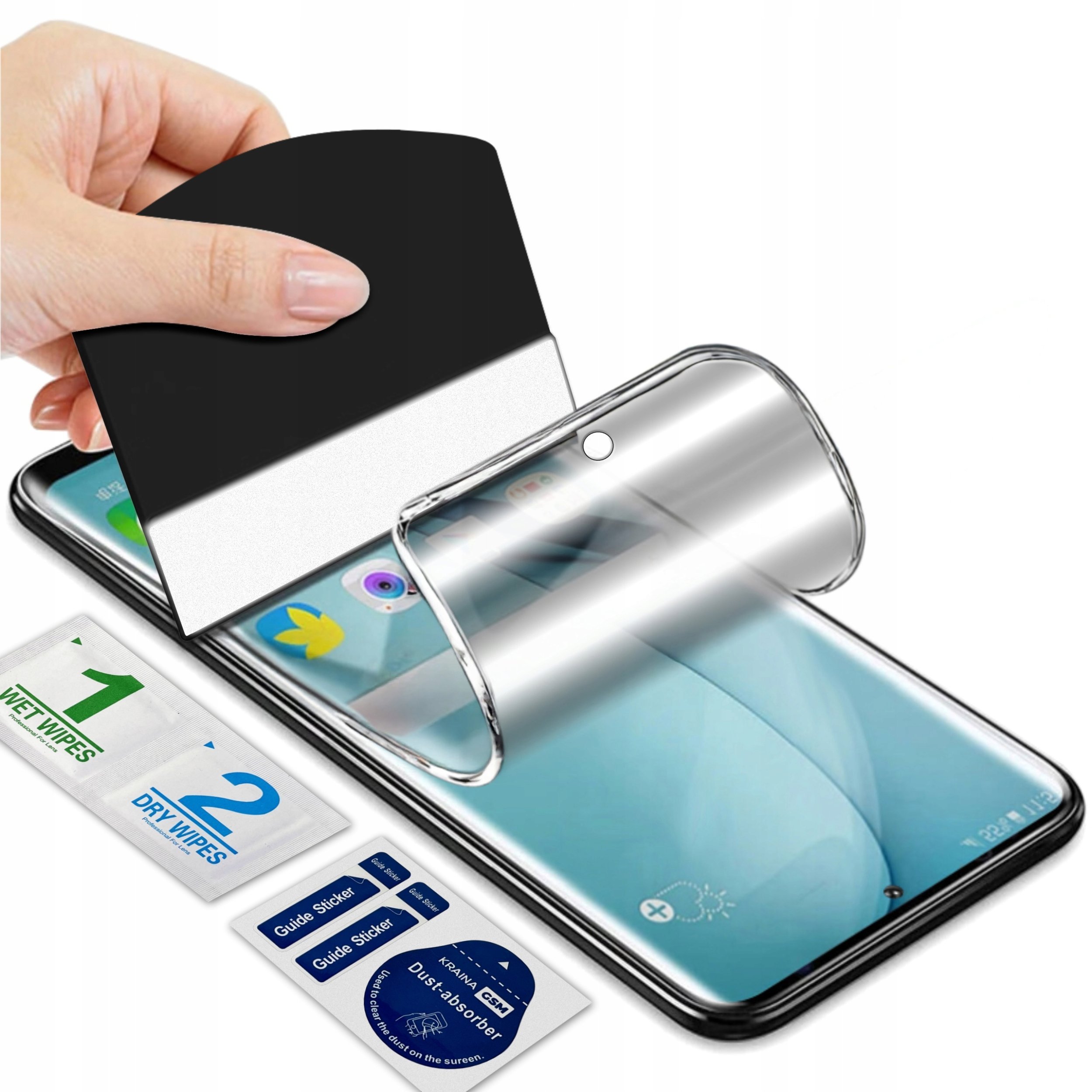 FOLIA OCHRONNA HYDROŻELOWA do Samsung Galaxy S25+ Plus MOCNA TRWAŁA