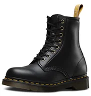 Kozaki damskie - Dr. Martens Damskie wegańskie 1460 klasyczne kozaki, czarny, 44 EU - miniaturka - grafika 1