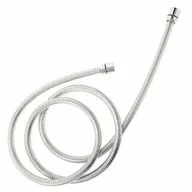 Słuchawki prysznicowe - Deante NDA151W wąż natryskowy rozciągliwy z anti-twist 150cm CHROM NDA_151W - miniaturka - grafika 1