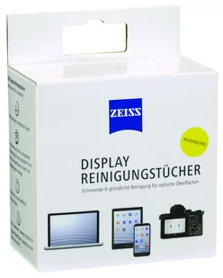 Chusteczki do czyszczenia ekranów, tabletów i laptopów 10 szt., białe/ Zeiss - Akcesoria do monitorów - miniaturka - grafika 1