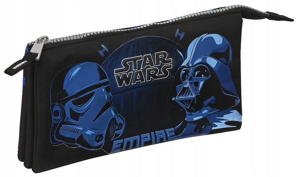 Piórnik 3 Przegrody Star Wars Saszetka Lord Vader