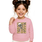 Bluzy dla dziewczynek - BLUZA DZIECIĘCA 67 SIX SEVEN VIRAL 134-140 DLA CHŁOPCA DZIEWCZYNKI - miniaturka - grafika 1