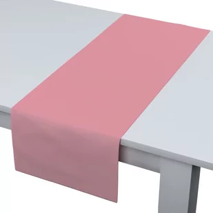 Dekoria pl pl Bieżnik prostokątny brudny róż 40 × 130 cm Loneta 410-133-62 - Obrusy i serwetki - miniaturka - grafika 1