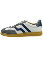 Trampki męskie - GANT Footwear Skórzane sneakersy "Cuzmo" w kolorze szaro-granatowym - miniaturka - grafika 1