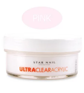Ultra Clear puder różowy 45 g U657 - Manicure tytanowy - miniaturka - grafika 1