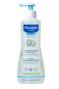 Mustela LABORATOIRES EXPANSCIENCE POLSKA SP Z O.O Bebe Woda oczyszczająca bez spłukiwania 2 x 500 ml - Balsamy i oliwki dla dzieci - miniaturka - grafika 3