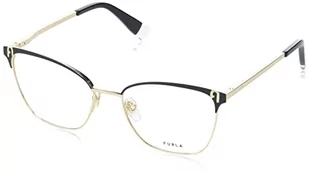 Furla VFU544 okulary, różowe złoto z półmatowymi czarnymi częściami, 54 damskie, Rose Gold With Semi Matt Black Parts, 54 - Okulary przeciwsłoneczne - miniaturka - grafika 1