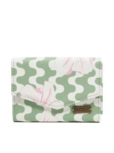 Roxy Mały Portfel Damski Sideral Love ERJAA04366 Zielony - Portfele - miniaturka - grafika 1