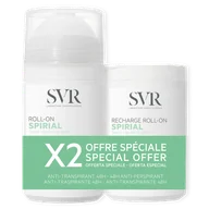 Dezodoranty i antyperspiranty unisex - SVR Spirial, antyperspirant roll-on, 50 ml + wkład uzupełniający, 50 ml - miniaturka - grafika 1