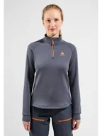 Bluzy damskie - Odlo Bluza polarowa "Berra" w kolorze granatowym - miniaturka - grafika 1