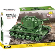 Klocki - Cobi 2731 Czołg Kv-2 Ciężki Pojazd Wojskowy Ww2 Wojsko Armia - miniaturka - grafika 1