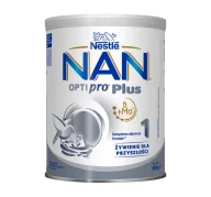 Mleko modyfikowane - Nestle NAN Optipro Plus 1 Hm-O mleko początkowe w proszku dla niemowląt od urodzenia 800g - miniaturka - grafika 1
