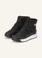 Botki damskie - Sorel Botki Sznurowane Whitney Iii Mid schwarz - SOREL - miniaturka - grafika 1