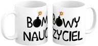 Gadżety dla niej i dla niego - Kubek na Dzień Nauczyciela - Bombowy Nauczyciel - miniaturka - grafika 1