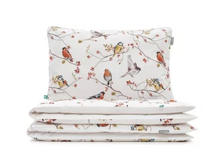 pościel ptaszki 160x200 cm + 2x 80x70 cm - Pościel - miniaturka - grafika 1