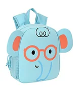 Plecaki - Safta Plecak Neopren, Jasnoniebieski, 200x90x250 mm, Casual - miniaturka - grafika 1