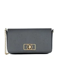 Torebki damskie - Torebka U.S. Polo Assn. BEUXT6456WVP Srebrny - miniaturka - grafika 1