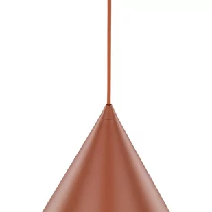 Czerwona lampa wisząca stożek ⌀25cm TK 6632 z serii CONO - Lampy sufitowe - miniaturka - grafika 3