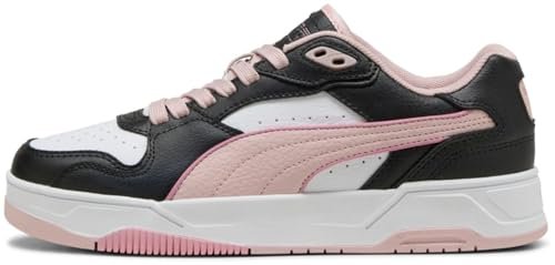 PUMA Unisex RBD Break Low Sneaker, biało-poised różowy czarny, 36,5 UK, Puma Biały gotowy różowy PUMA czarny, 40 EU