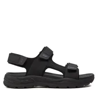 Sandały męskie - Sandały Skechers Arch Fit Motley Sd-Kontra 204349/BLK Czarny - miniaturka - grafika 1
