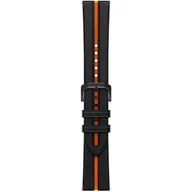 Akcesoria do smartwatchy - Pasek XIAOMI do Watch S3/2/2 Pro Czarno-pomarańczowy - miniaturka - grafika 1