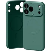 Etui i futerały do telefonów - Etui MERCURY Semi-Silicone MagSafe do Apple iPhone 17 Pro Max Zielony - miniaturka - grafika 1