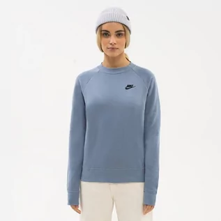 Bluzy damskie - NIKE BLUZA W NSW ESSNTL FLC CREW - grafika 1