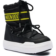 Buty dla dziewczynek - Moon Boot Ocieplane śniegowce JR PARK - miniaturka - grafika 1
