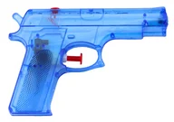 Zabawki militarne - Pistolet Na Wodę Mały Plastikowy Niebieski 15 cm x 10,5 cm - miniaturka - grafika 1