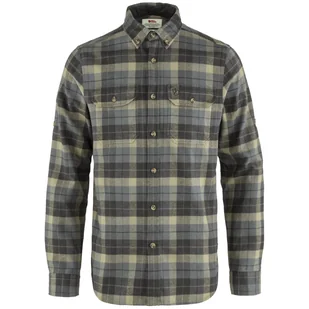 Koszula męska Fjällräven Singi Heavy Flannel Shirt M Rozmiar: XL / Kolor: szary - Koszulki sportowe męskie - miniaturka - grafika 1