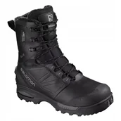 Buty trekkingowe męskie - Buty zimowe Salomon Toundra Pro Cswp Black Czarny 46 - miniaturka - grafika 1