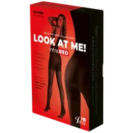 Bielizna lecznicza - Veera Look at Me infraRED, rajstopy antycellulitowe, czarne, rozmiar XS - miniaturka - grafika 1