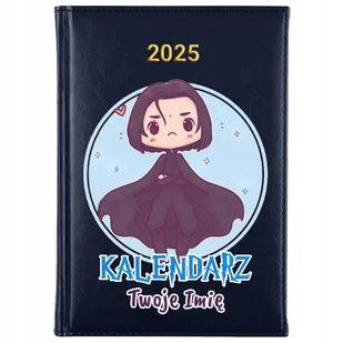 KALENDARZ GRANAT A5 2025 Planer Harry Potter SNAPE TWOJE IMIĘ Wzory - Kalendarze - miniaturka - grafika 1