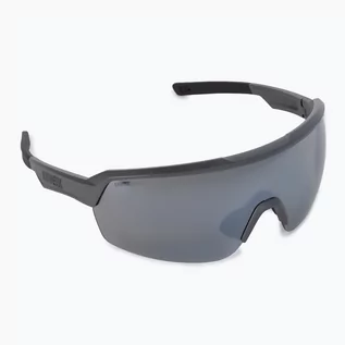 Okulary sportowe - UVEX Okulary rowerowe UVEX Sportstyle 227 szare S5320665516 - grafika 1