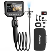 Multimetry - Dwukierunkowy obrotowy boroskop KAIWEETS KBA01, obrotowa kamera 210°, 8 diod LED, wyświetlacz 4,3 cali - Czarny - miniaturka - grafika 1