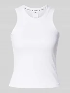 Koszulki sportowe damskie - Top z fakturowanym wzorem - miniaturka - grafika 1