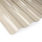 Pokrycia dachowe - Płyta PC fala 76/18, 900 x 2500/0,5mm - dymna - miniaturka - grafika 1