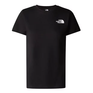Koszulka The North Face Redbox 0A87NMJK31 - czarna - Koszulki sportowe damskie - miniaturka - grafika 1